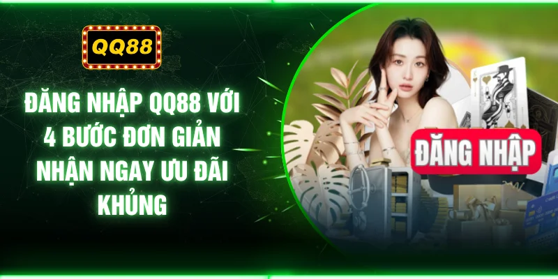 Đăng Nhập QQ88 Với 4 Bước Đơn Giản Nhận Ngay Ưu Đãi Khủng